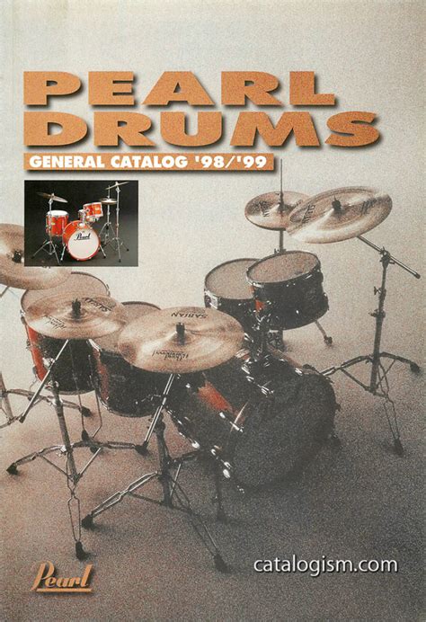 100 Wine Red No. . Pearl drum catalogs